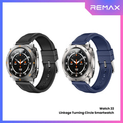 REMAX - WATCH 22 Linkage Turning Circle Smart Watch - Tarnish