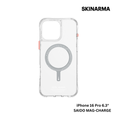 Skinarma iPhone 16 Pro 6.3" Saido Mag-Charge Case - Clear