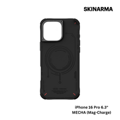 Skinarma iPhone 16 Pro 6.3" Mecha (Mag-Charge) Case - Black