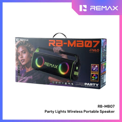 REMAX - RB-MB07 Lighting Party Bluetooth Wireless Speaker ( 80W ) - Black