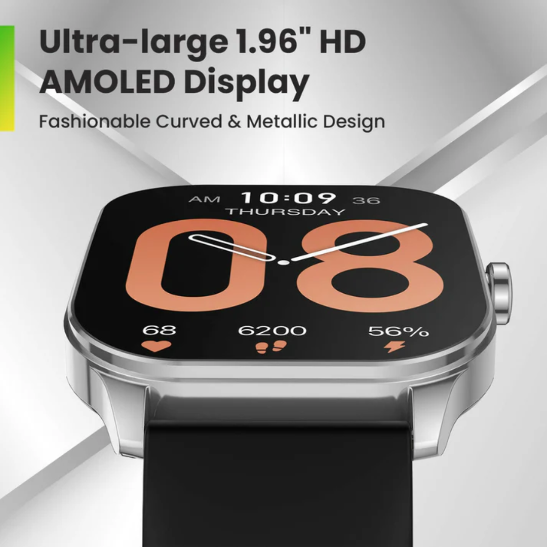 AMAZFIT - POP 3S Smart Watch - Black