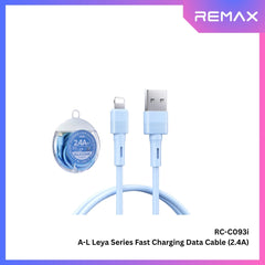 REMAX - RC-C093i Leya Series USB To Lightning Fast Charging Data Cable (2.4A) - Blue