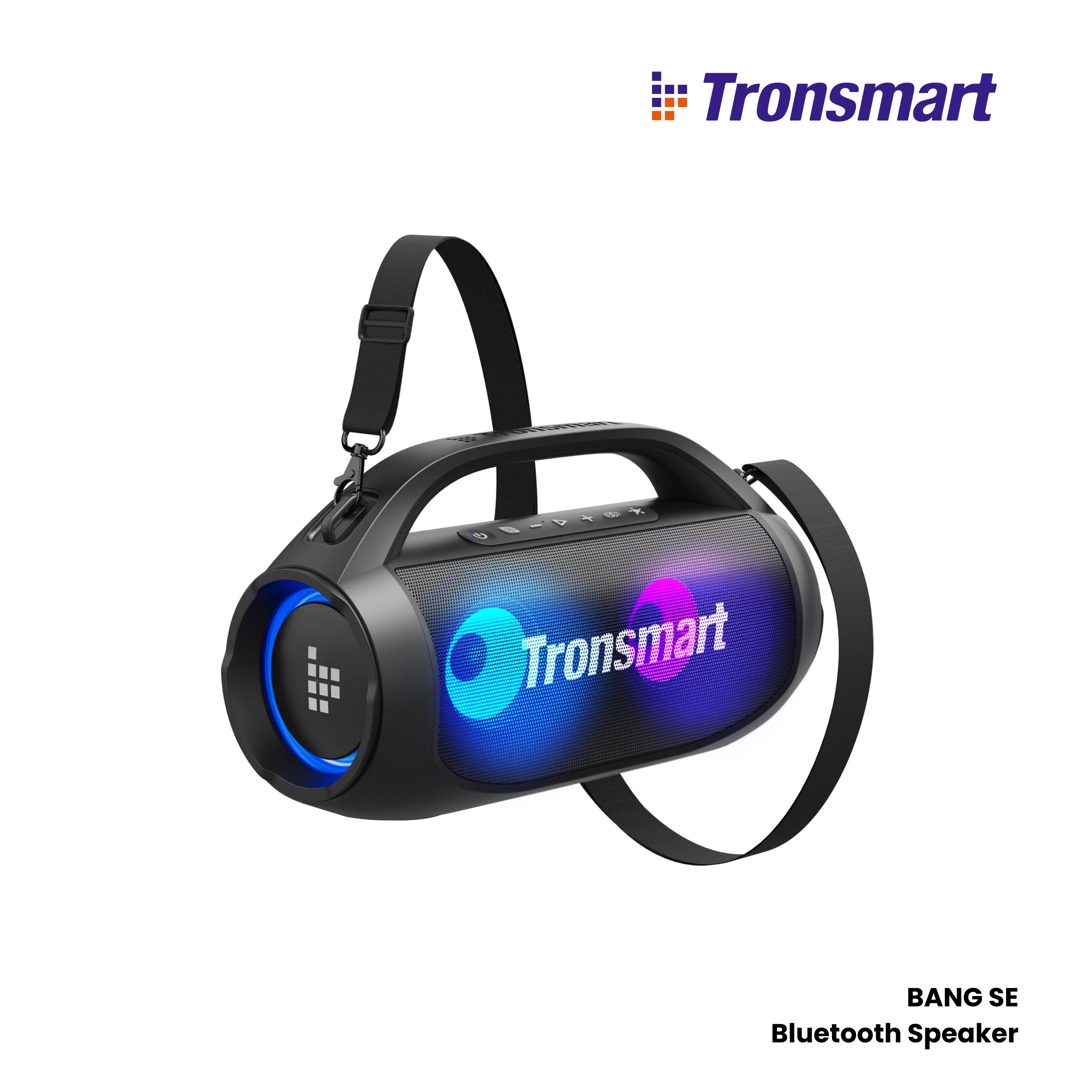 TRANSMART Bang SE 40W Portable Wireless Bluetooth Outdoor Speaker - Black