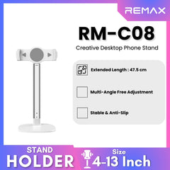 REMAX - RM-C08 Creative Desktop Phone Stand - White