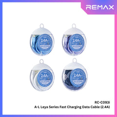 REMAX - RC-C093i Leya Series USB To Lightning Fast Charging Data Cable (2.4A) - Purple