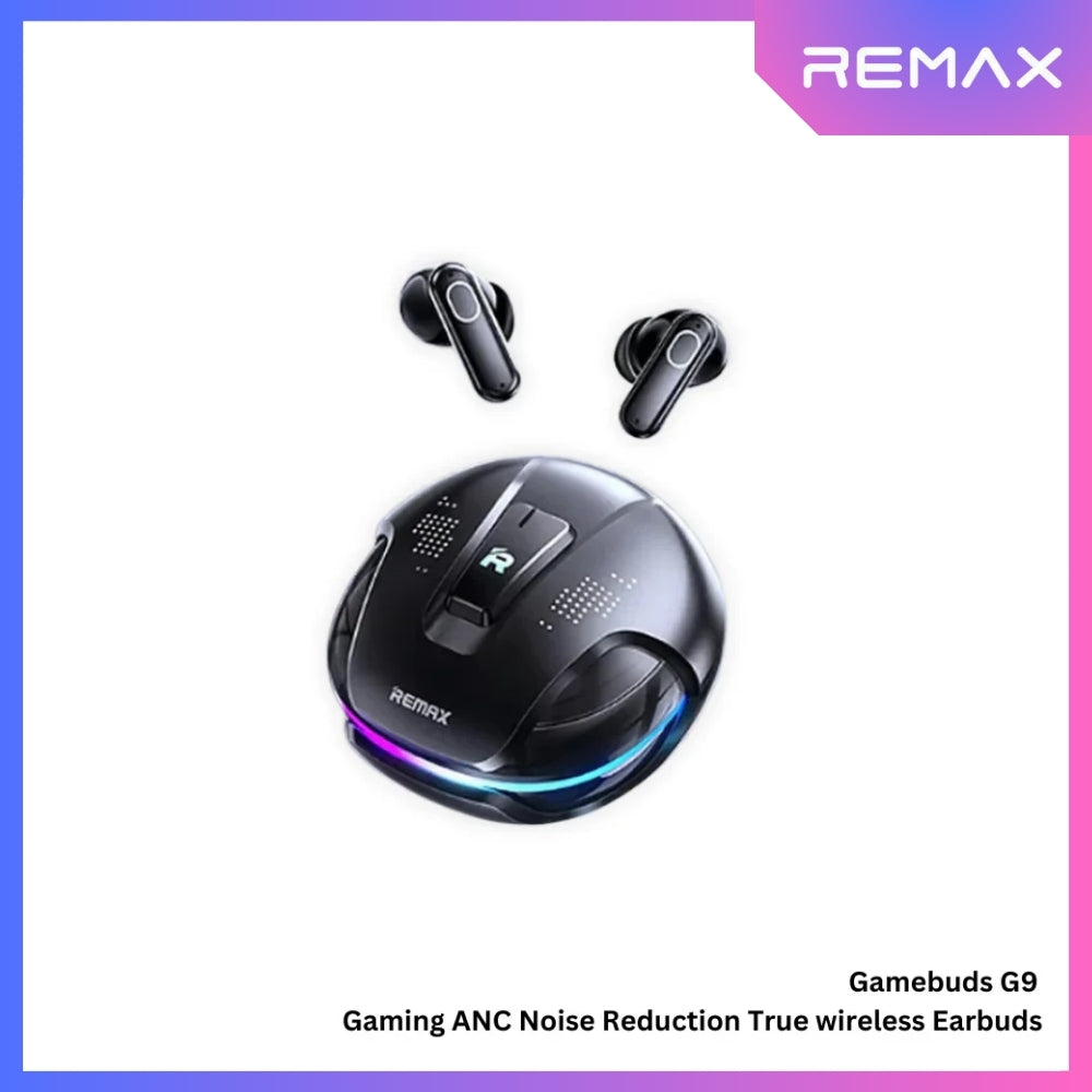 REMAX - Gamebuds G9 Gaming ANC True Wireless Earbuds -Black