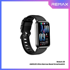 REMAX - Watch 29 AMOLED Ultra Narrow Bezel Smart Watch - Black