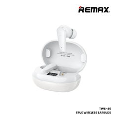 REMAX TWS-46 ANC Wireless Bluetooth Earbuds - White