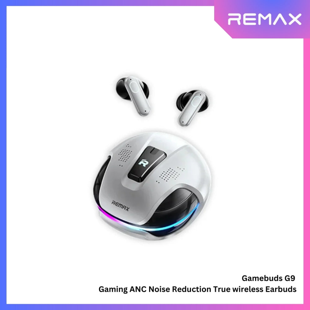 REMAX - Gamebuds G9 Gaming ANC True Wireless Earbuds - Silver
