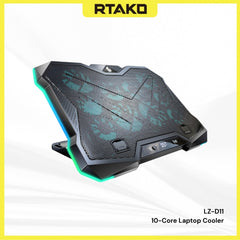 RTAKO - LZ-D11 10-core Laptop cooler
