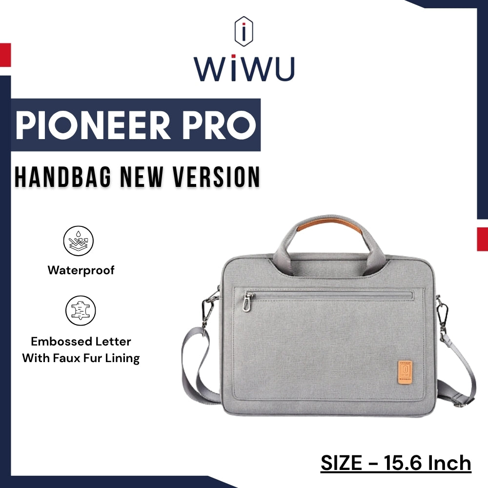 WIWU - GM-4110 Pioneer Pro Handbag New Version (15.6") - Grey