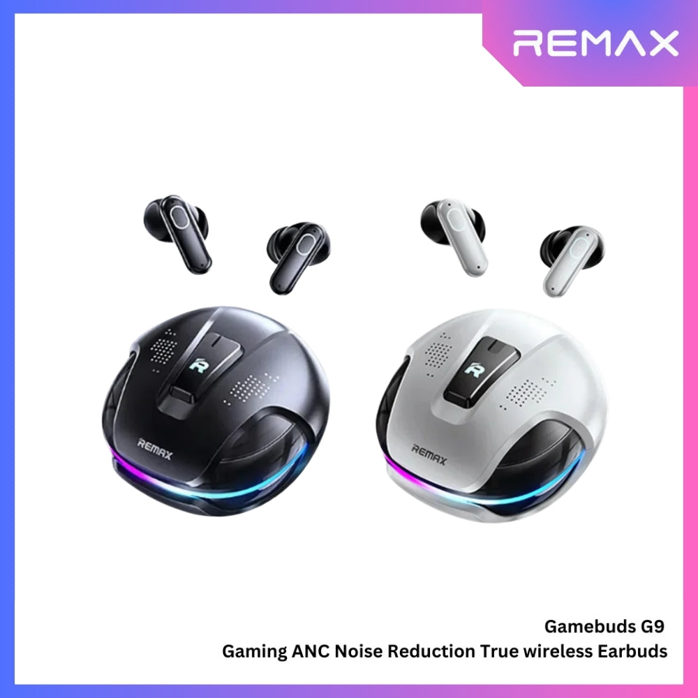 REMAX - Gamebuds G9 Gaming ANC True Wireless Earbuds - Silver