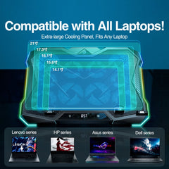 RTAKO - LZ-D11 10-core Laptop cooler
