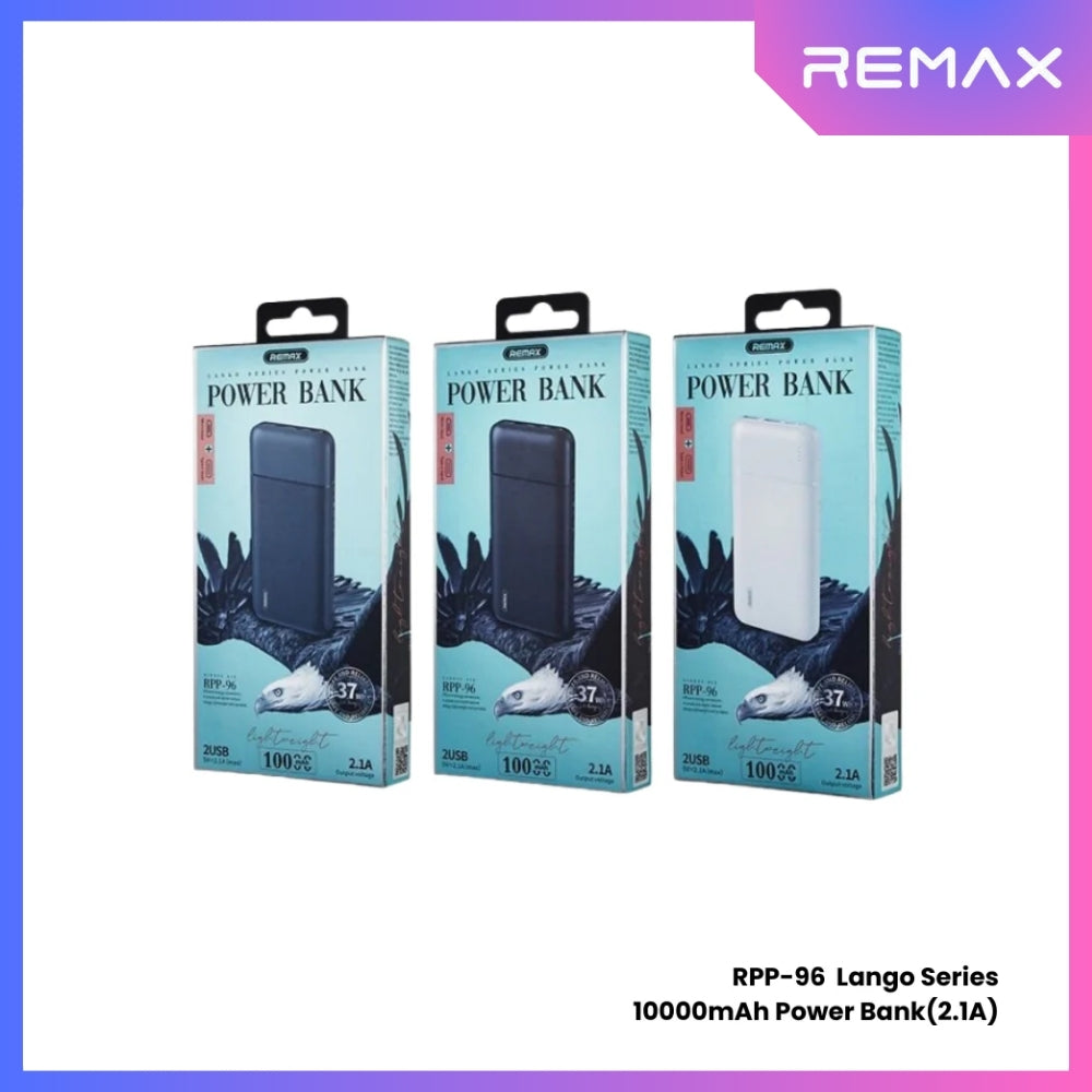 REMAX - RPP-96 Lango Series 10000mAh Power Bank - White