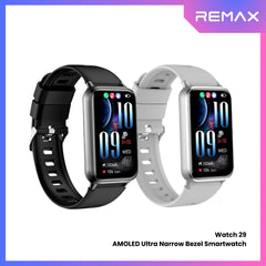 REMAX - Watch 29 AMOLED Ultra Narrow Bezel Smart Watch - Black