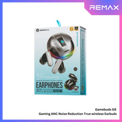 REMAX - Gamebuds G9 Gaming ANC True Wireless Earbuds - Silver