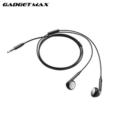 GADGET MAX GM05 PEACEFUL SOUND WIRED 3.5MM Wired Earphone (1.2M)(White)