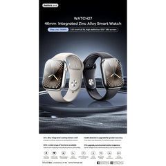 REMAX - Watch 27 46mm Integrated Zinc Alloy Smart Watch - Black