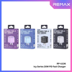 REMAX - RP-U136 Icy Series PD Fast Charger (20W) - White