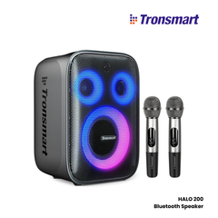 TRONSMART Halo 200 120W Portable Wireless Bluetooth Karaoke Speaker - Black