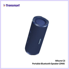 TRONSMART - Mirtune C3 Portable Bluetooth Wireless Outdoor Speaker - Blue