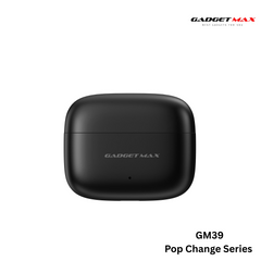 GADGET MAX - GM39 Pop Change Bluetooth Wireless Earbuds - Black