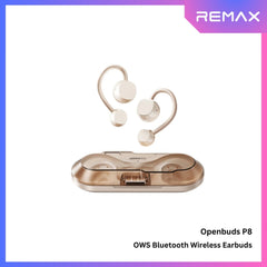 REMAX - OPENBUDS P8 OWS Bluetooth Wireless Earbuds - Beige