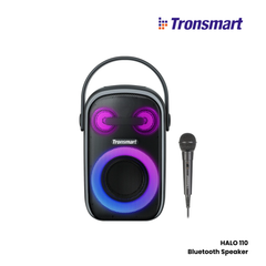 TRONSMART Halo 110 60W Portable Wireless Bluetooth Karaoke Speaker - Black