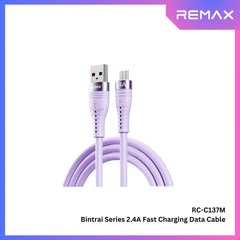 REMAX RC-C137M Bintrai Series 2.4A Fast Charging Data Cable For Micro (1.2M)