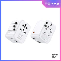 REMAX - RP-U11 Astro Series PD+QC Multifunctional Charger (35W) - White