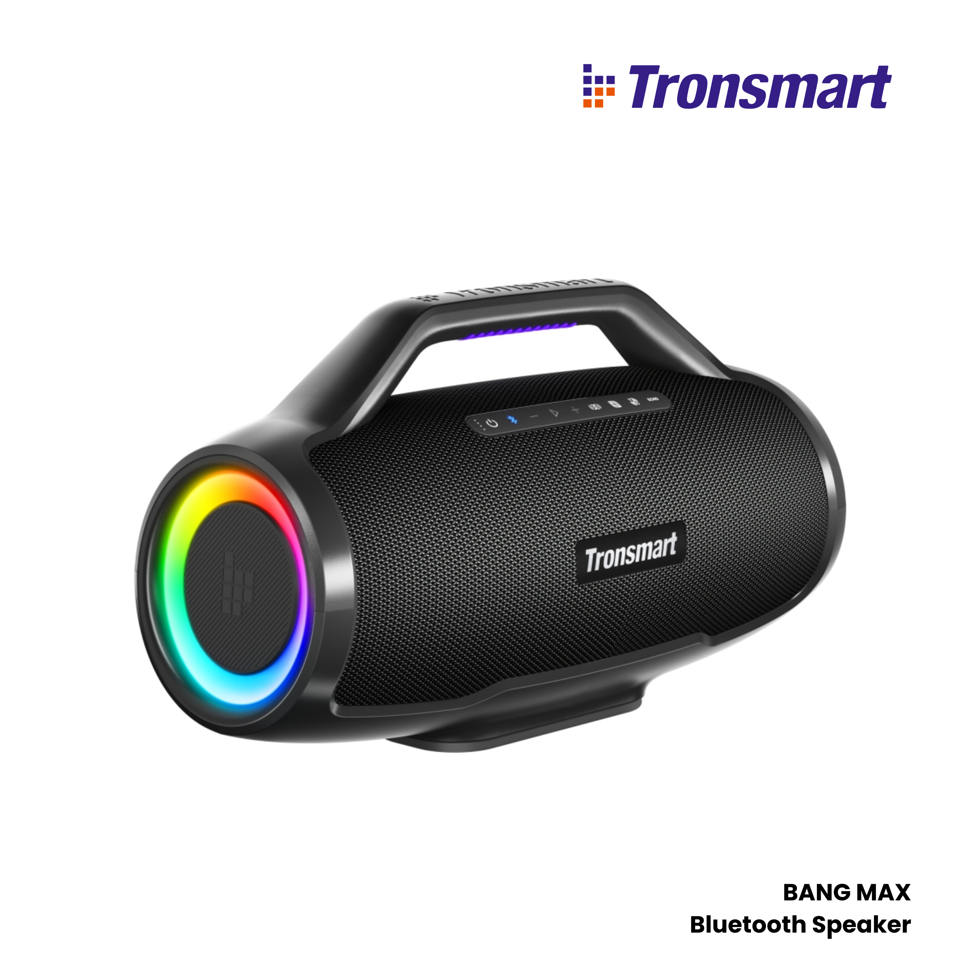 TRONSMART Bang Max 130W Portable Wireless Bluetooth Outdoor Speaker - Black