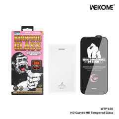 WEKOME - WTP-130 9D Curved Redlight HD Tempered Glass - iPhone 16 Pro Max