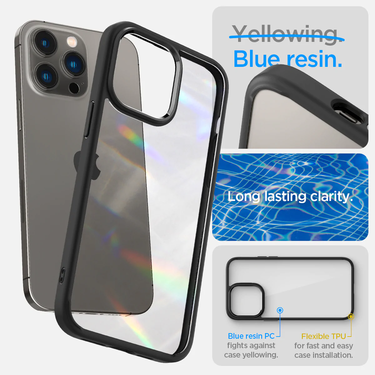 Spigen iPhone 14 Pro Ultra Hybrid Series-Navy Blue