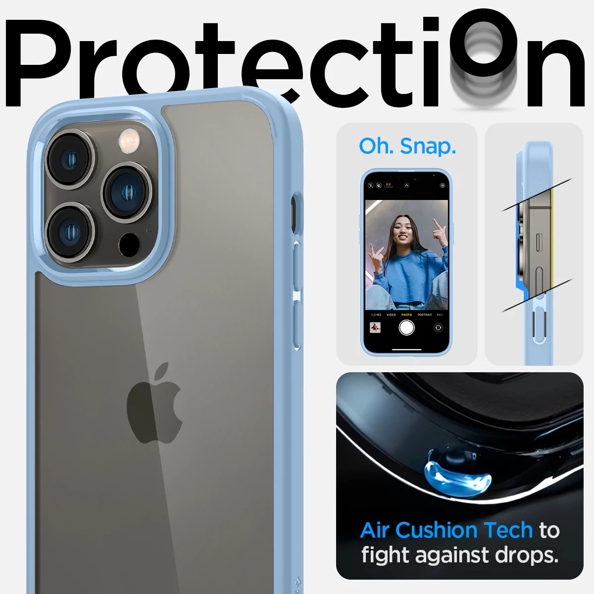 Spigen iPhone 14 Pro Max Ultra Hybrid Series-Sierra Blue