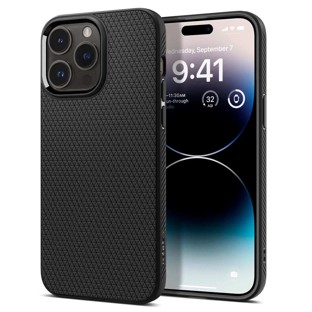 Spigen iPhone 14 Pro Liquid Air Series-Matte Black