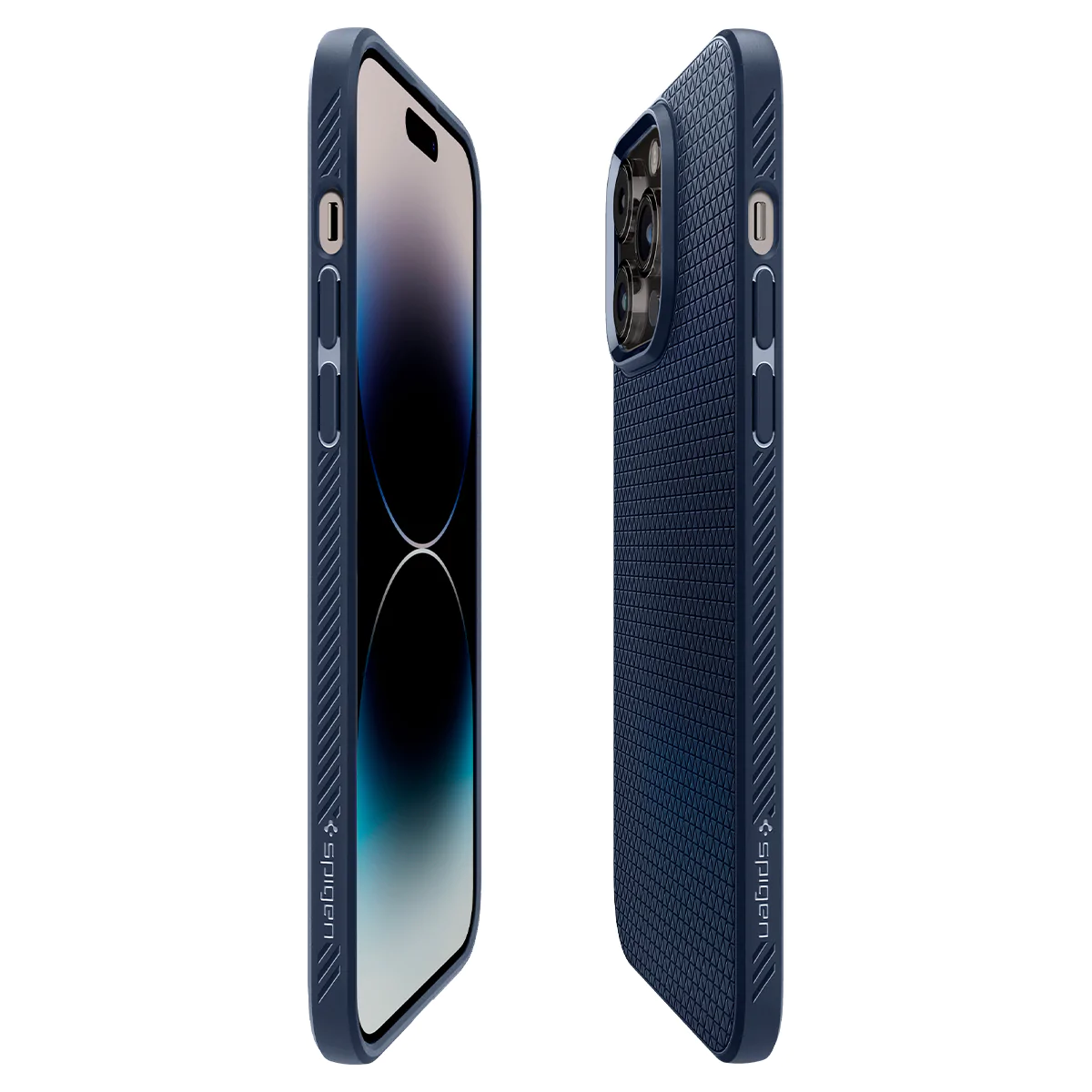 Spigen iPhone 14 Pro Max Liquid Air Series-Navy Blue