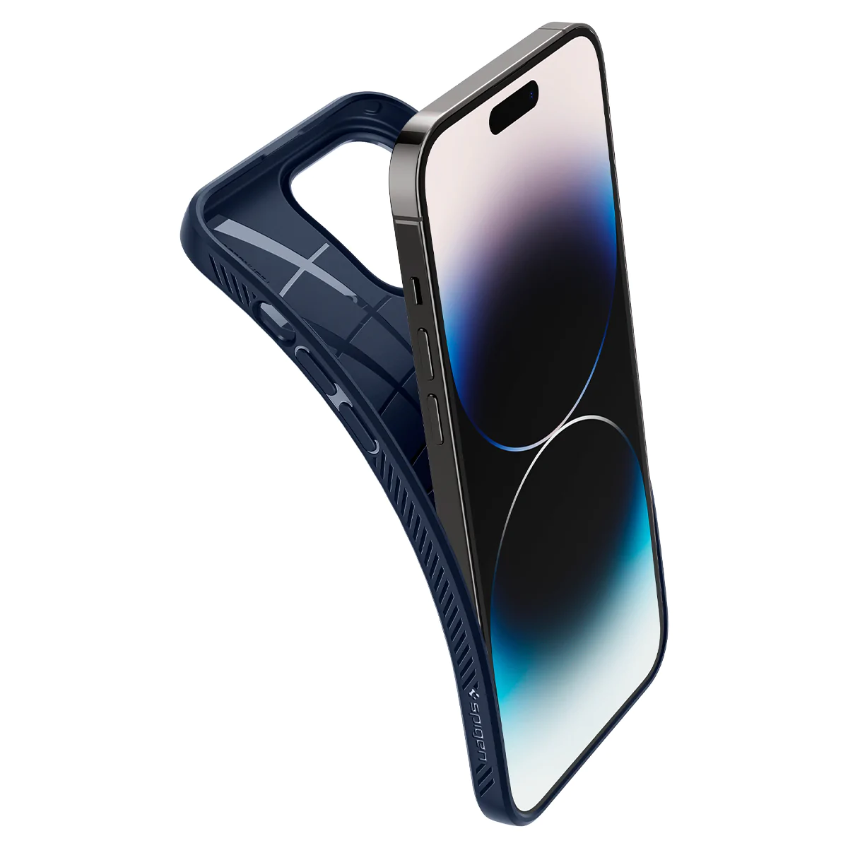 Spigen iPhone 14 Pro Max Liquid Air Series-Navy Blue