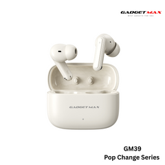 GADGET MAX - GM39 Pop Change Bluetooth Wireless Earbuds - Beige