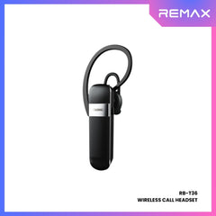 REMAX - RB-T36 Wireless Bluetooth Headset - Black