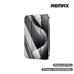 iPhone 16 Plus>> REMAX Privacy Tempered Glass Future Ultra-Soft Series - Light Grey