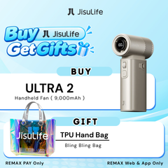 Jisulife - Handheld Fan Ultra 2 ( 9000mAh ) - Light Brown