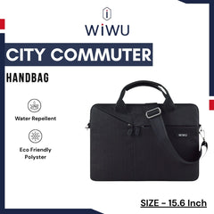 WIWU - GM-4229 MB City Commuter Bag For Laptop/Ultrabook (15.6") - Black