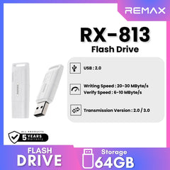 REMAX - RX-813 USB 2.0 Memory Stick ( 64GB ) - White
