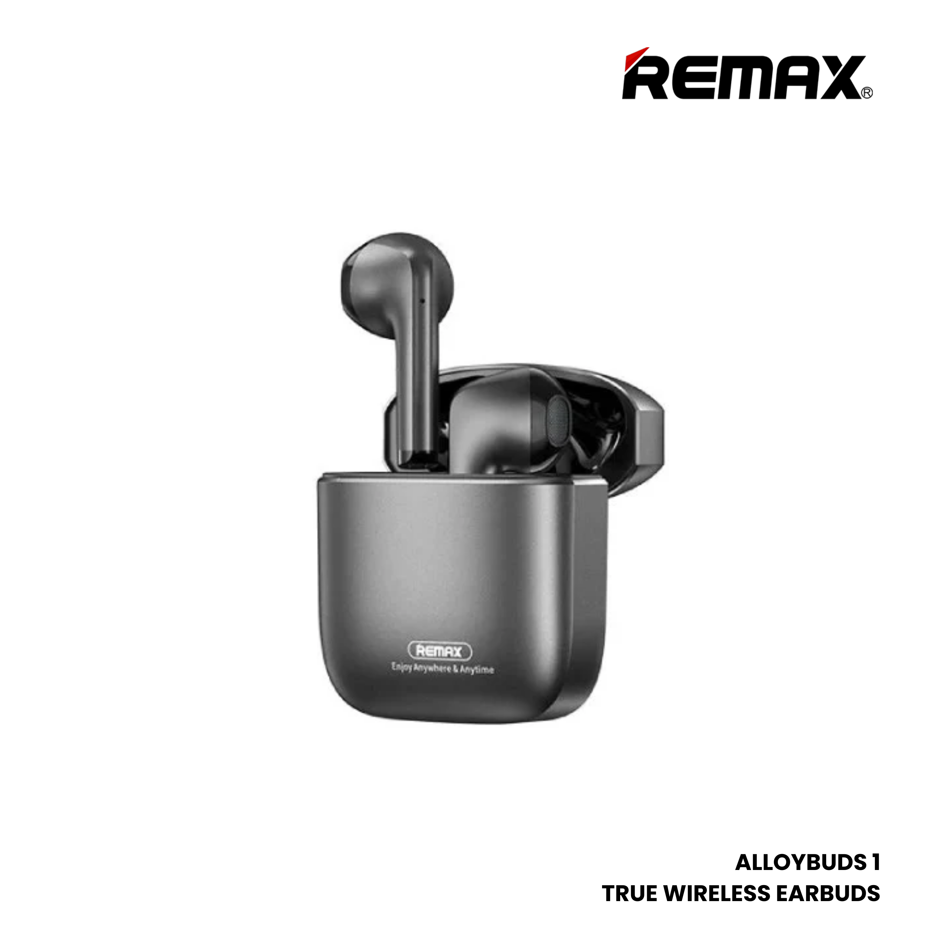 REMAX Alloybuds 1 X-iron Series Wireless Bluetooth Headphone - Silver