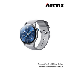 REMAX Watch 10 Chivei Series Amoled Display Smart Watch - Silver