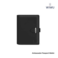 WIWU - Ambassdor Passport Wallet - Black