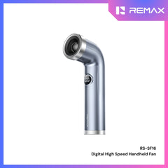 REMAX - RS-SF16 Digital High Speed Handheld Fan - Blue