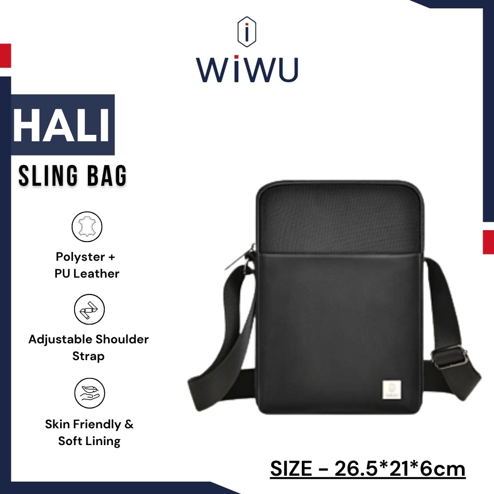 WIWU - Hali Sling Bag - Black