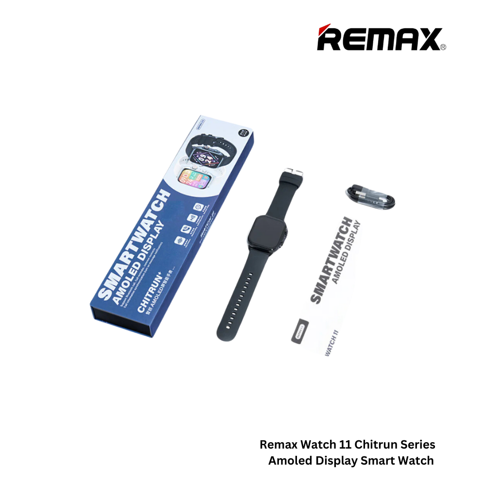 REMAX Watch 11 Chitrun Series Amoled Display Smart Watch - White Gold