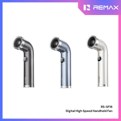 REMAX - RS-SF16 Digital High Speed Handheld Fan - Blue